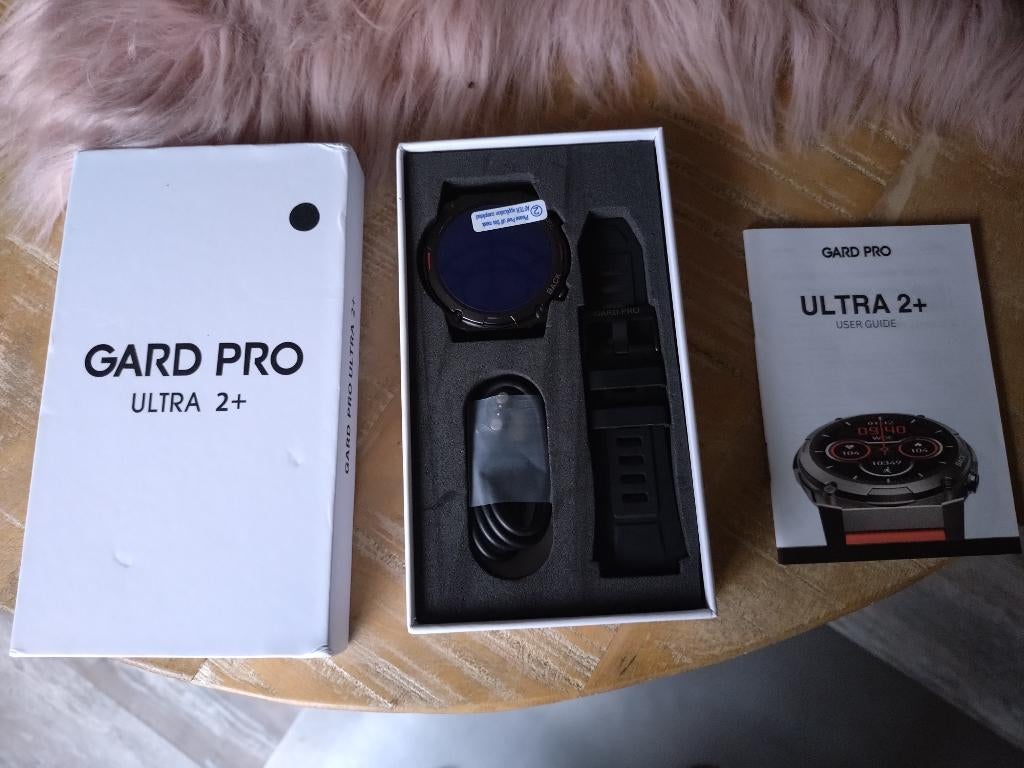 GARD PRO ULTRA 2+, Sieraden, Tassen en Uiterlijk, Smartwatches, Afstand, Zwart, Nieuw, Ophalen of Verzenden