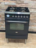Luxe Boretti Fornuis 4 pits multifunctionele oven 60x60 cm, Witgoed en Apparatuur, Fornuizen, 60 cm of meer, Zo goed als nieuw
