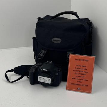 Canon EOS 700D Camera | Losse body | In tas | Met 3 accus en beschikbaar voor biedingen