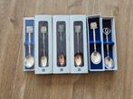 Verzilverde Jubileum Theelepels - Set van 6, Ophalen of Verzenden