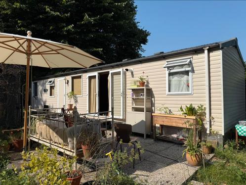 Swift stacaravan / tijdelijke woning 3.70 x 11.80 met airco, Caravans en Kamperen, Stacaravans, tot en met 3, Ophalen