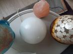 Mooie en goede tafel lampen,  7 euro per stuk, Ophalen, Zo goed als nieuw, Glas, Minder dan 50 cm