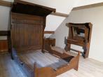 Hemelbed eijrnhout met Kaptafel Sprij, Antiek en Kunst, Antiek | Meubels | Bedden, Ophalen