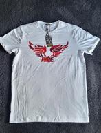 PME Legend T-Shirt Wit, Rode Print, Kleding | Heren, T-shirts, Nieuw, Pme Legend, Maat 48/50 (M), Wit