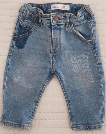 Zara spijkerbroek jeans blauw maat 74 baby kleding broek beschikbaar voor biedingen