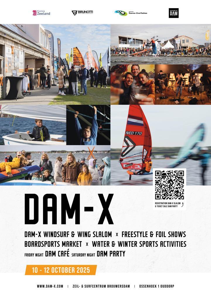 DAM-X Event | Brouwersdam, Watersport en Boten, Wingsurfen