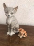 Beeld Vaga poes lomonosov Sovjet tijger beeld als sett, Verzamelen, Beelden en Beeldjes, Ophalen of Verzenden, Zo goed als nieuw