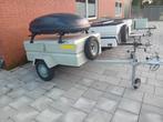 Bagagewagen vakantiewagen dichte aanhanger te huur, Ophalen, Zo goed als nieuw
