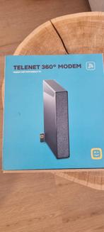 Ziggo/Telenet 360 modem en tv box met afstandsbediening, Computers en Software, Routers en Modems, Ophalen of Verzenden, Nieuw