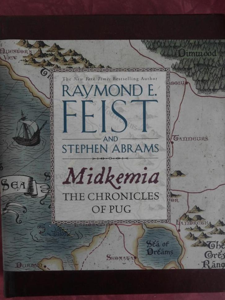Feist and Stephen Abrams  Midkemia The chronicles of pug, Boeken, Fantasy, Zo goed als nieuw, Ophalen of Verzenden