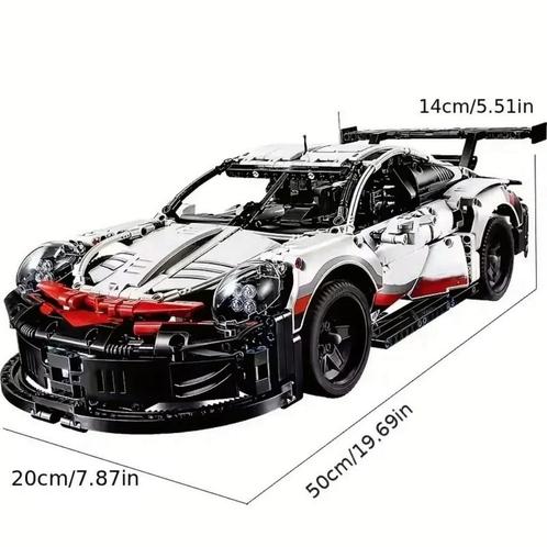 Technic Supercar Raceauto 50cm – bouwstenen, Kinderen en Baby's, Speelgoed | Duplo en Lego, Nieuw, Verzenden