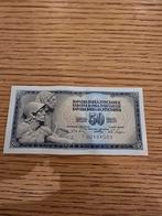 Joegoslavisch Biljet - 50 Dinara, Postzegels en Munten, Bankbiljetten | Europa | Niet-Eurobiljetten, Ophalen, Joegoslavië, Los biljet