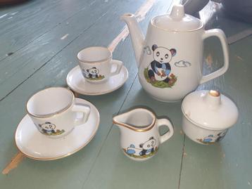Panda kinder servies beschikbaar voor biedingen