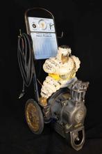 aluminium plaque compresseur Gonfleur MICHELIN Bibendum, Verzamelen, Merken en Reclamevoorwerpen, Verzenden, Reclamebord