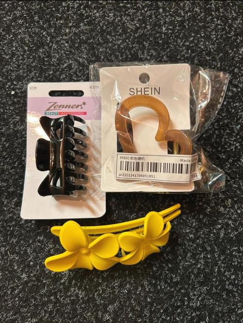 Set van 3 nieuwe haarklemmen – Zenner & Shein, Sieraden, Tassen en Uiterlijk, Uiterlijk | Haarverzorging, Nieuw, Verzenden