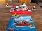 Lego city 7207 brandweerboot, Ophalen of Verzenden, Zo goed als nieuw