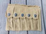 1943 dateerde US Thompson magazine pouche, Verzamelen, Militaria | Tweede Wereldoorlog, Ophalen of Verzenden, Landmacht, Amerika