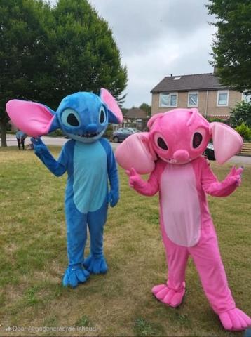Mascottes Stitch & Angel beschikbaar voor biedingen