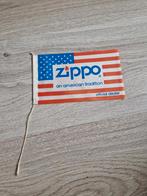 Oud vlaggetje Zippo, Ophalen, Gebruikt, Aansteker