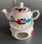 Boerenbont theepot en warmhouder, Ophalen, Overige typen, Zo goed als nieuw, Aardewerk