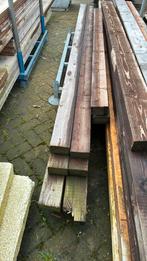 Houten balken balk hout 120 x 60 (12 x 6 cm), Ophalen, Zo goed als nieuw, 250 cm of meer, Balken