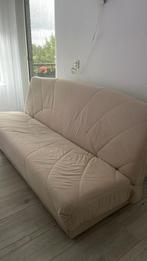Slaapbank, Huis en Inrichting, Slaapkamer | Slaapbanken, Ophalen, 90 cm, Eenpersoons, Beige