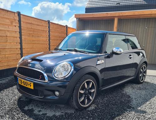 Mini 1.6 16V Cooper S 1.6 174pk Zwart! Airco+Pano dak+Leer!, Auto's, Mini, Particulier, ABS, Airbags, Airconditioning, Alarm, Bluetooth