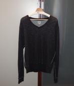 Vintage Diesel sweater V-hals zwart & grijs maat XL, Kleding | Heren, Truien en Vesten, Diesel, Verzenden, Zwart, Maat 56/58 (XL)