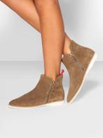 rollie desert suede chelsea boots instapper enkellaars | 38, Kleding | Dames, Schoenen, Verzenden, Zo goed als nieuw, Lage of Enkellaarzen