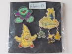 Efteling pin set Tita Tovenaar de Luxe met Grobbebollen., Ophalen, Zo goed als nieuw, Button of Speldje