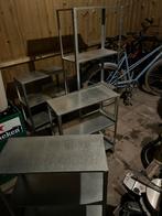 Metalen stellingkasten - 4 stuks, Ophalen, Zo goed als nieuw
