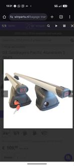 G3 Dakdragers Pacific Aluminium - Seat Leon 5F, Auto diversen, Dakdragers, Ophalen of Verzenden, Zo goed als nieuw