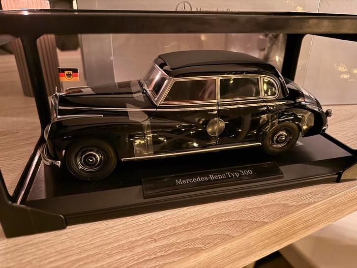 Mercedes Benz 300 Norev 1:18 Luxe Editie Nieuw!, Hobby en Vrije tijd, Modelauto's | 1:18, Nieuw, Auto, Norev, Ophalen of Verzenden