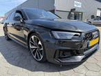 Audi RS4 A4 Avant 2.9 TFSI Quattro PANO AUTOMAAT (bj 2018), Auto diversen, Automaat, Zwart, Stationwagon, Audi