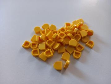 NIEUW: Tile 1x1 Rond halve cirkel Geel beschikbaar voor biedingen