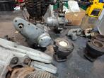 Triumph T70 Tiger 2H blokken frame onderdelen, Motoren, Ophalen, Gebruikt