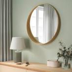 STOCKHOLM Round mirror 80cm / Ronde spiegel, Huis en Inrichting, Woonaccessoires | Spiegels, Ophalen, Rond, Zo goed als nieuw