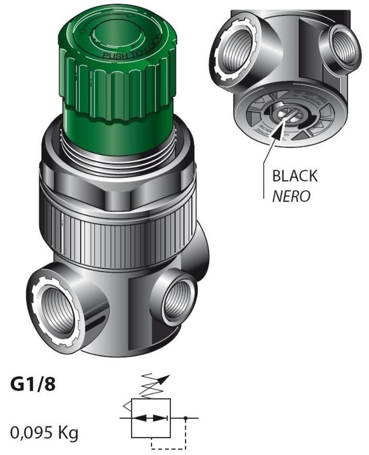 Drukregelaar voor perslucht, Doe-het-zelf en Verbouw, Compressors, Nieuw, 6 tot 10 bar, Minder dan 25 liter, 200 tot 400 liter/min
