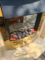 Elektrische Sfeerhaard met Schouw afstandsbediening ziefotos, Huis en Inrichting, Haarden, Ophalen, Gebruikt, Vrijstaande haard
