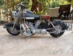 Vintage decoratie motor chopper metaal I.z.g.s., Antiek en Kunst, Curiosa en Brocante, Ophalen of Verzenden