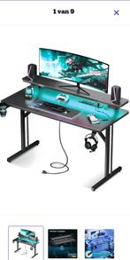 Game Bureau met LED verlichting 100x50x75 cm, Ophalen of Verzenden, Nieuw, Bureau