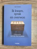 Jeu Consten - Ik kwam, sprak en overwon, Ophalen of Verzenden, Jeu Consten
