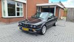 BMW E30 320i '89 Cabrio Zwart, Radio, Achterwielaandrijving, Zwart, 4 stoelen