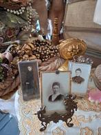 Drie antieke foto lijstjes ., Verzenden