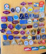 60 verschillende speldjes van zeeuwse bedrijven clubs etc, Ophalen of Verzenden, Gebruikt, Overige onderwerpen, Speldje of Pin