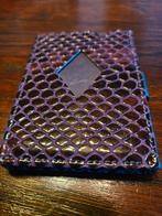 Exentri Wallet Paars Cobra Leder - Nieuwstaat, Overige merken, Paars, Ophalen of Verzenden, Zo goed als nieuw