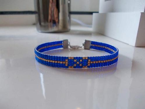 Miyuki delica geweven kralen armband infinity, Sieraden, Tassen en Uiterlijk, Armbanden, Nieuw, Overige materialen, Overige kleuren
