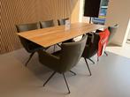 Lederen Eetkamerstoelen - 6 Stuks, Ophalen of Verzenden, Leer, Vijf, Zes of meer stoelen