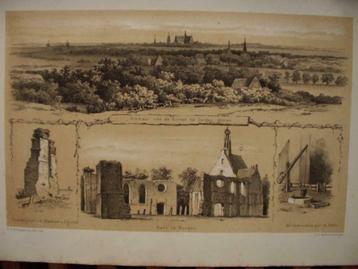 56 / Alkmaar / Heilo / Bergen / Willebrodusput Litho 1876 beschikbaar voor biedingen