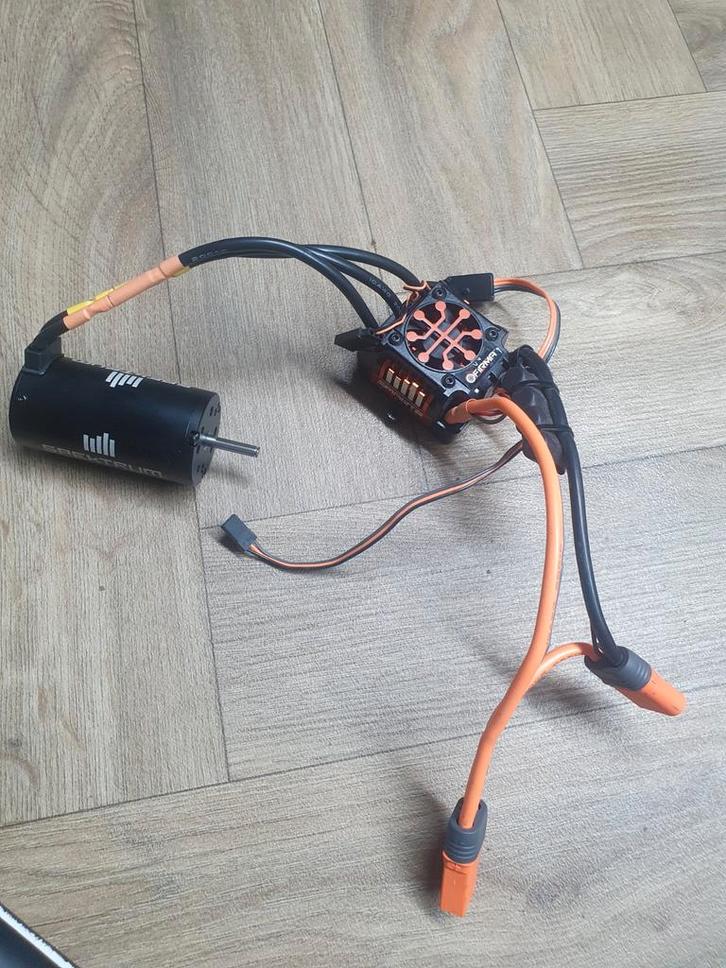 Spectrum 6s motorset, Hobby en Vrije tijd, Modelbouw | Radiografisch | Auto's, Zo goed als nieuw, Onderdeel, Overige schalen, Ophalen of Verzenden